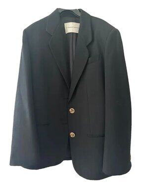 By Malene Birger Black Wool Blazer